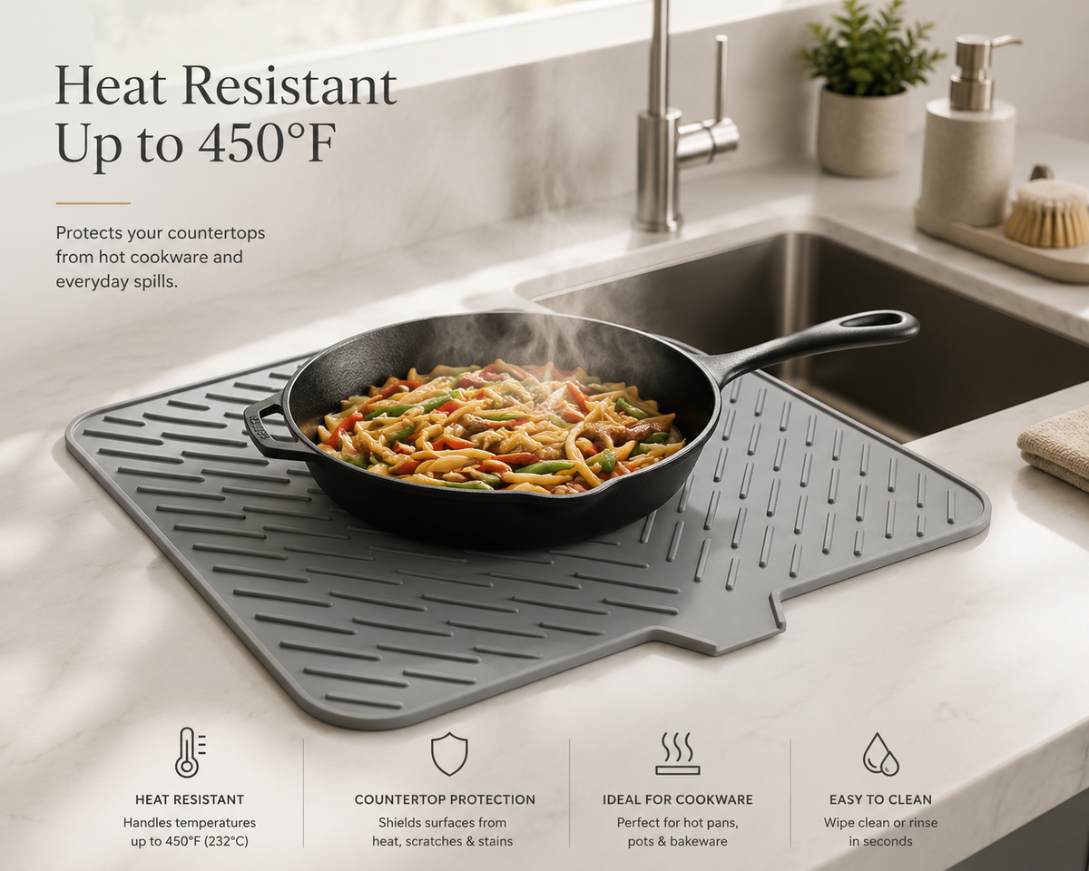 Lumea™ Premium Silicone Kitchen Drying Mat