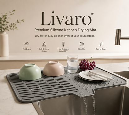Lumea™ Premium Silicone Kitchen Drying Mat