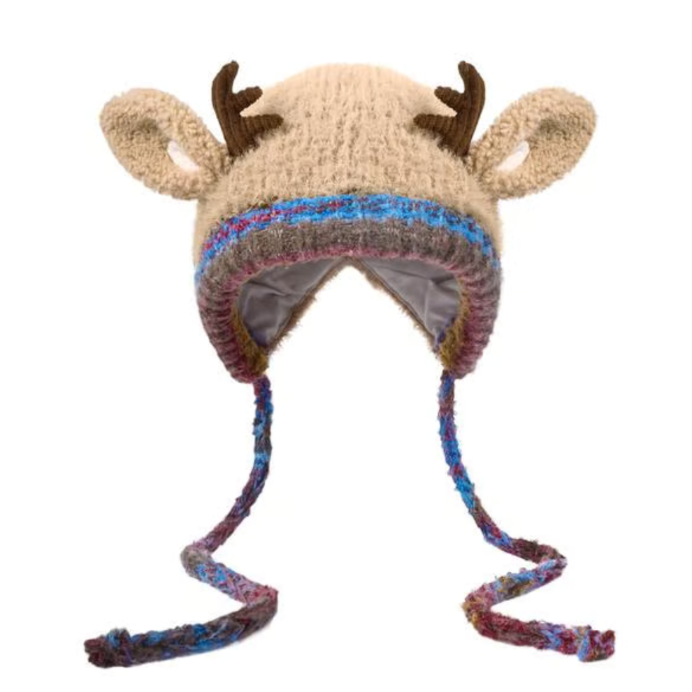 Christmas antler hat.